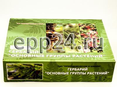 Гербарий Основные группы растений с электронным приложением