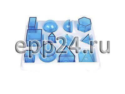 Набор прозрачных геометрических тел разборный
